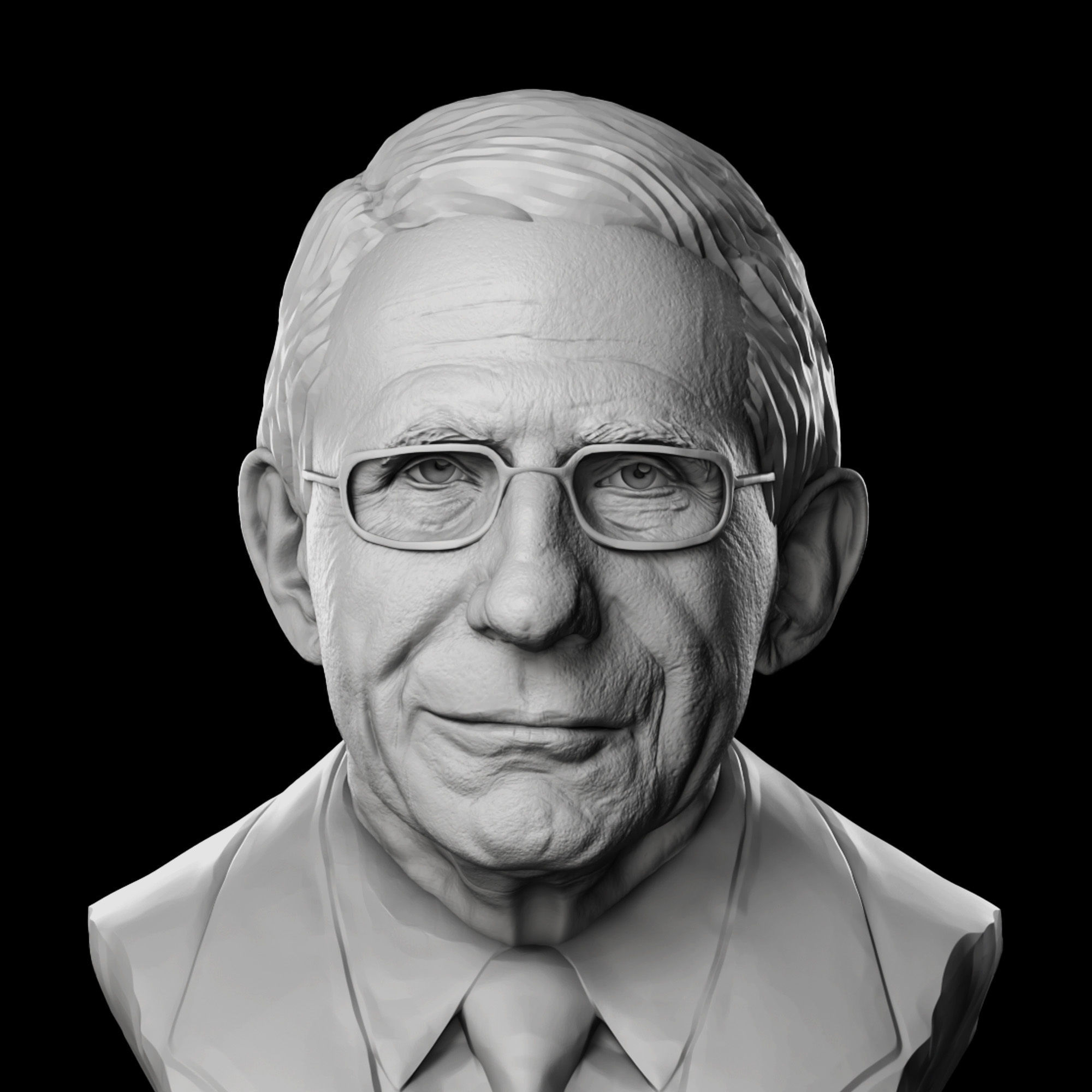 Anthony Fauci 3D print model_1