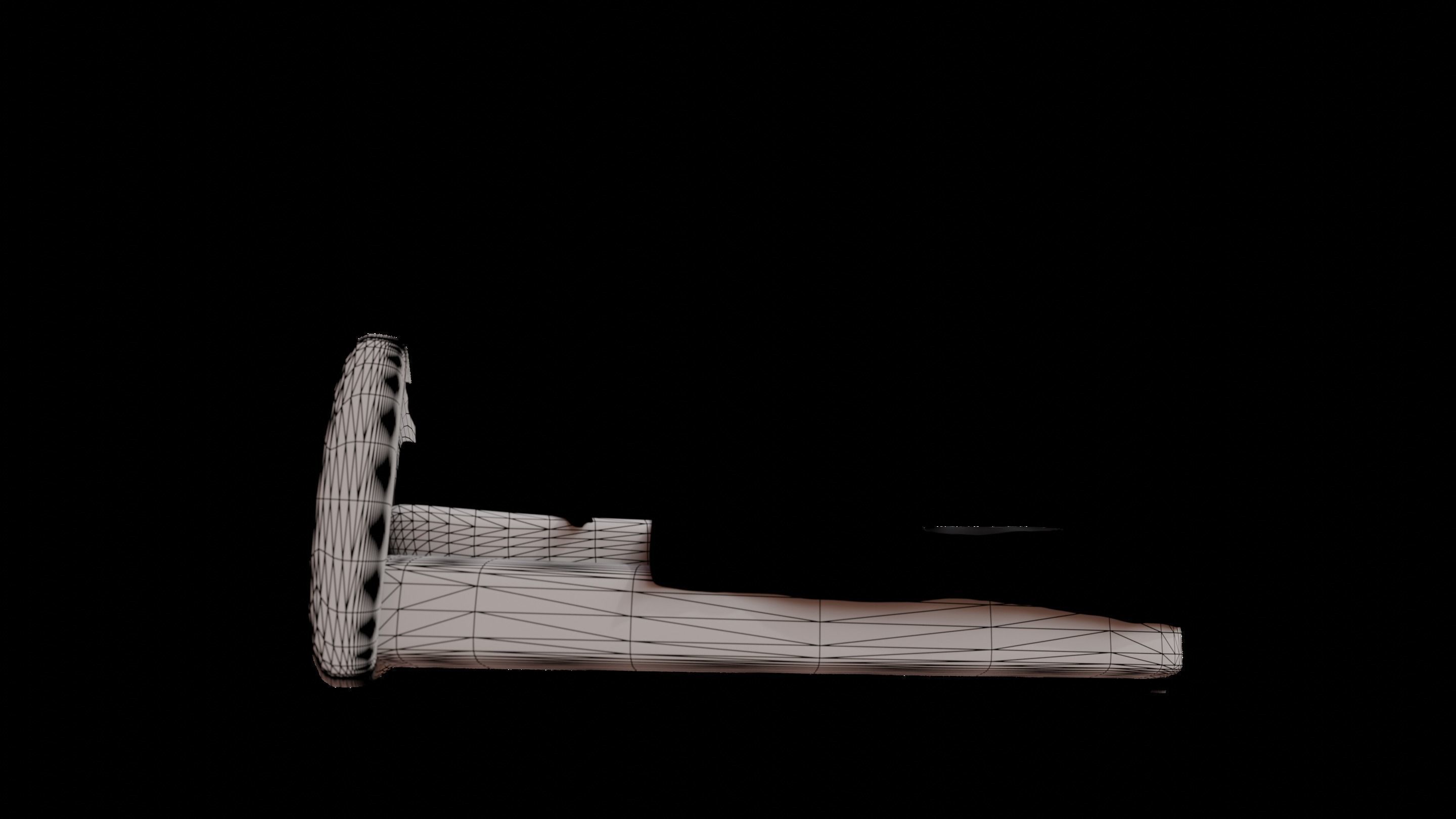 Dreamy Bed Escape - 3D Model with Pillows and Throw 3D model_12