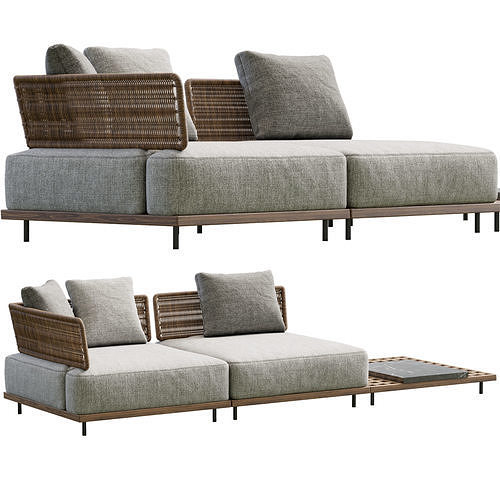 Quadrado  Armchair 3D model