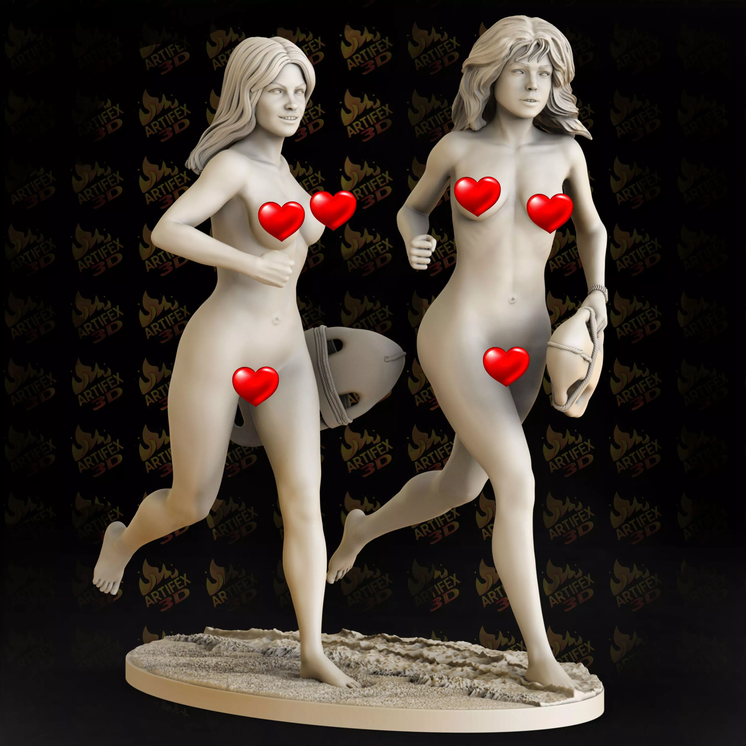 Baywatch Pamela Erika 3D print model_0