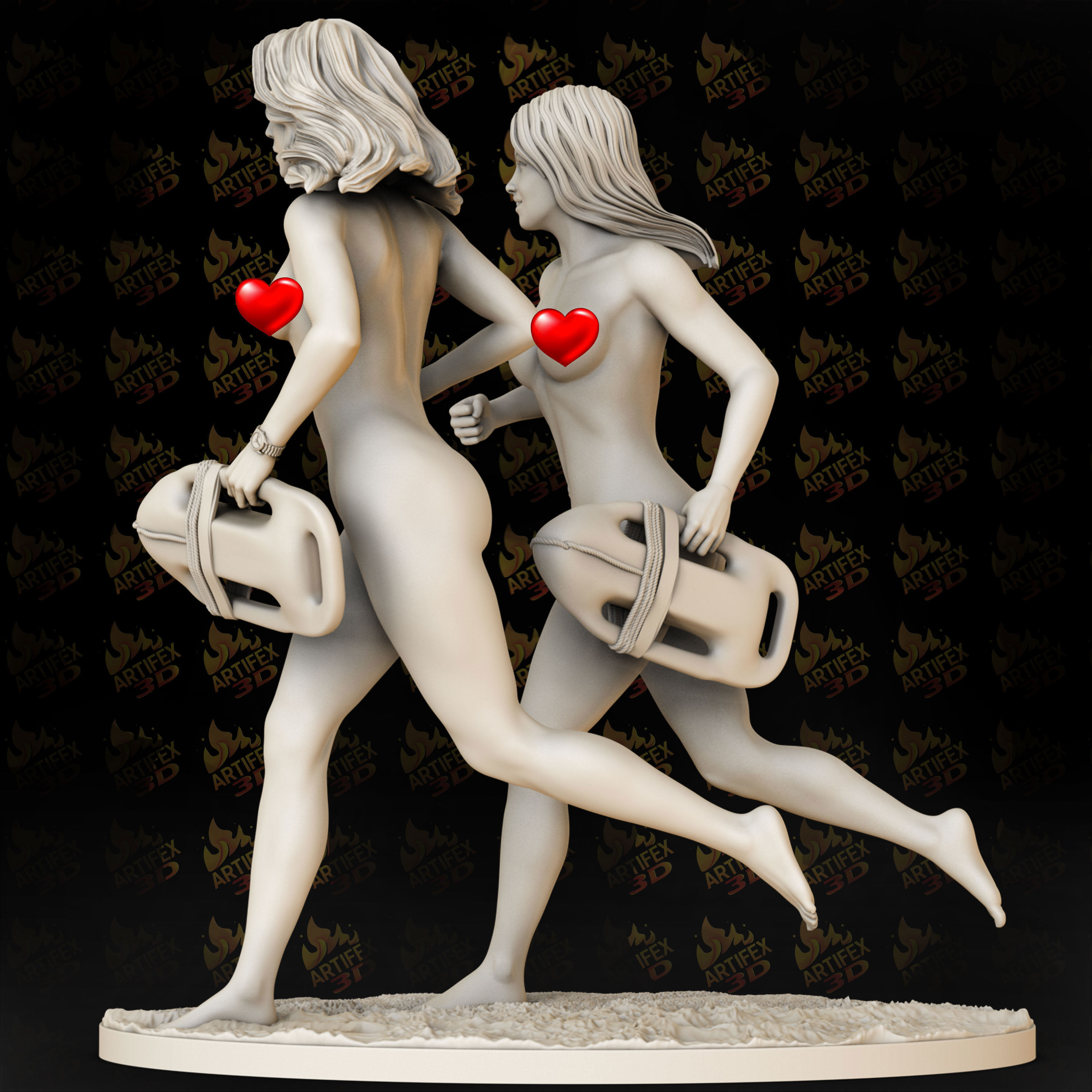 Baywatch Pamela Erika 3D print model_2