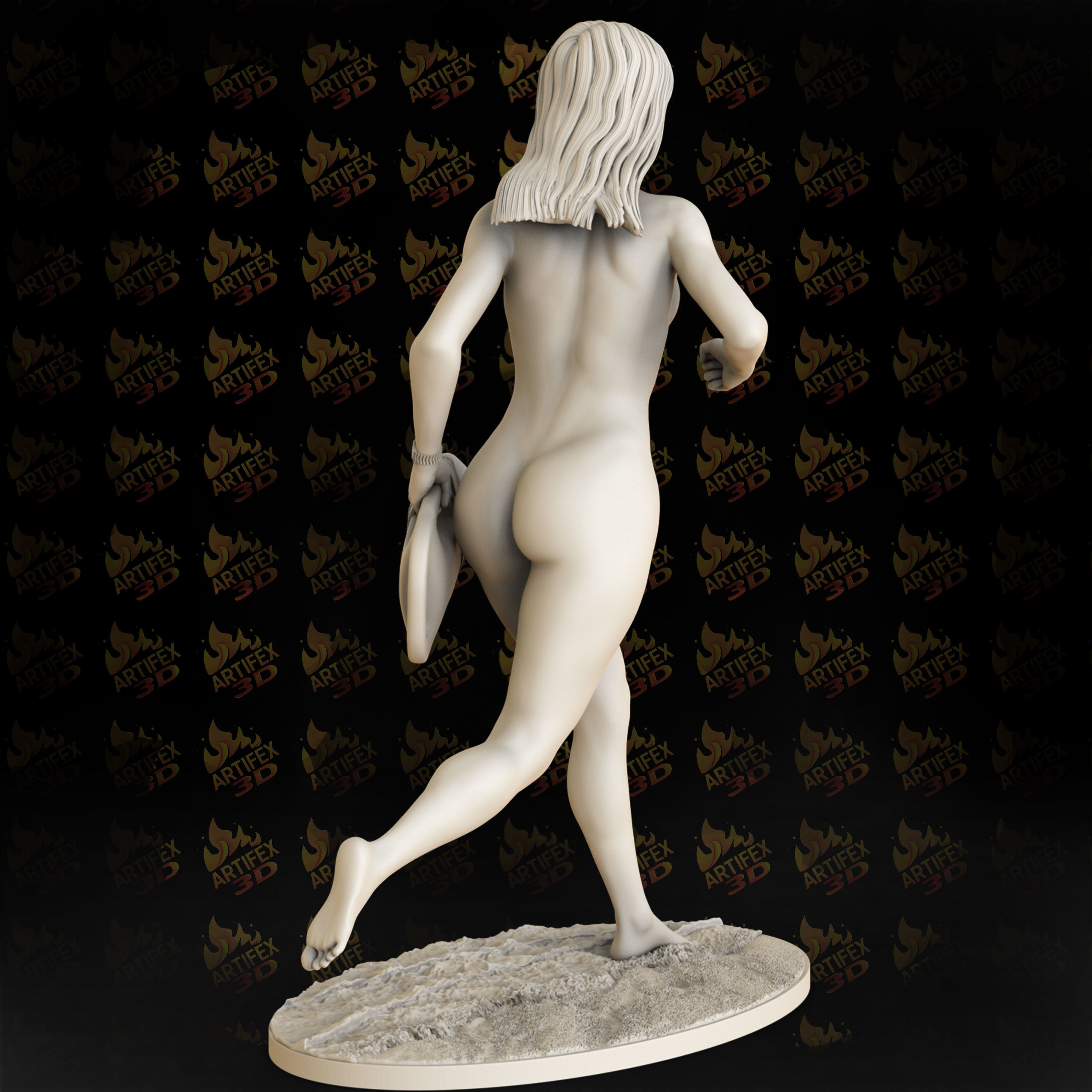 Baywatch Pamela Erika 3D print model_1
