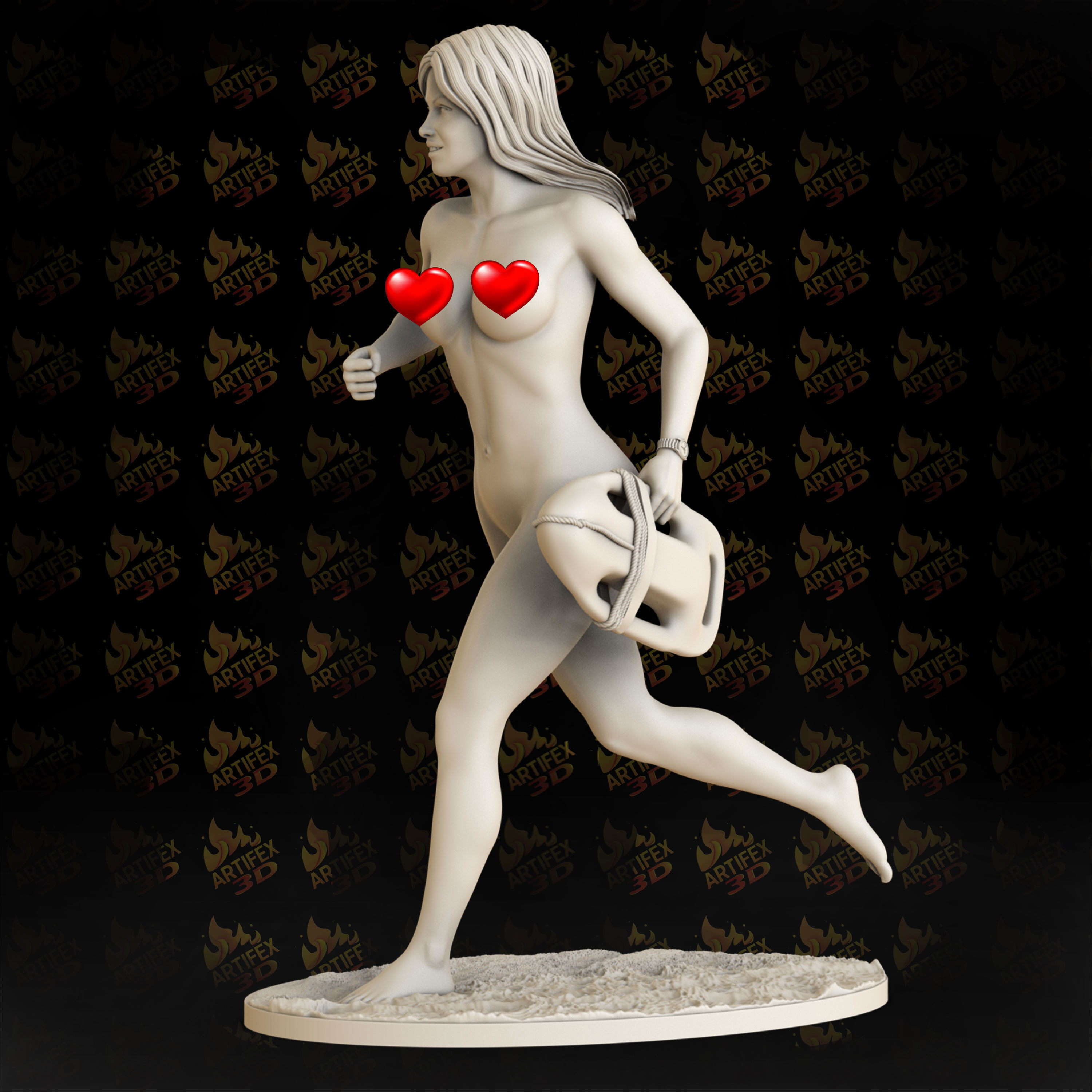 Baywatch Pamela Erika 3D print model_5