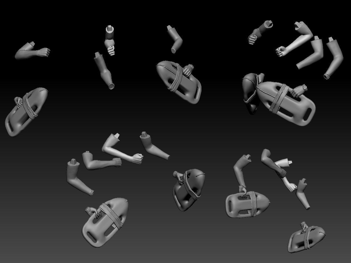 Baywatch Pamela Erika 3D print model_10