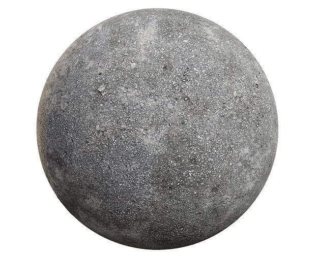 Concrete Damaged Floor pbr Texture