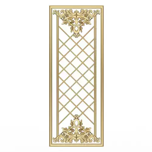 Boiserie Carved Decoration Panel 018