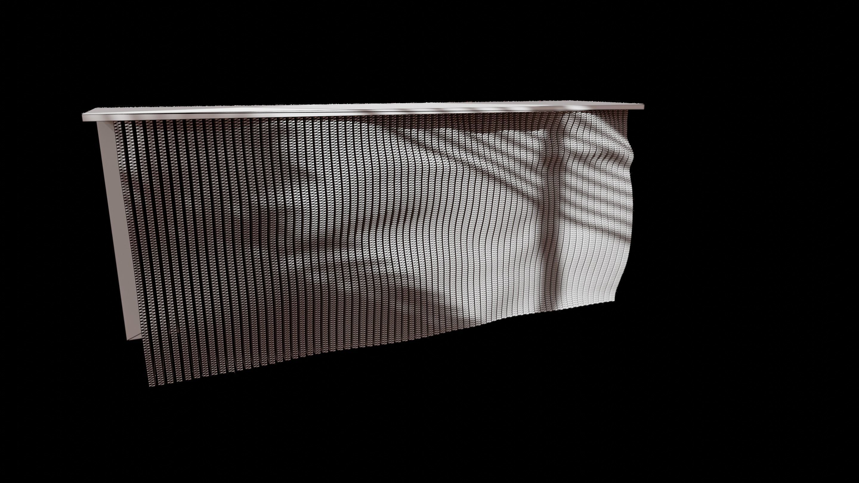 Parametric Wood Cabinet - Dynamic 3D Model 3D model_18