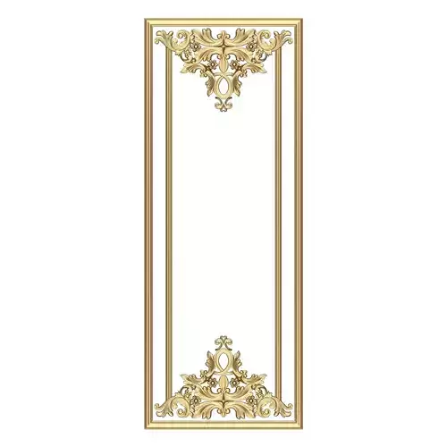 Boiserie Carved Decoration Panel 019