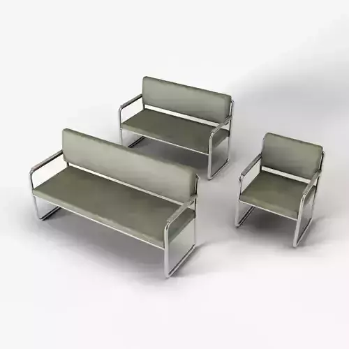 Retro Hospital Benches