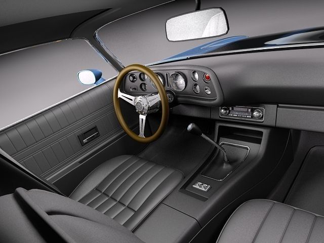 Chevrolet Camaro 1970 3D model_8
