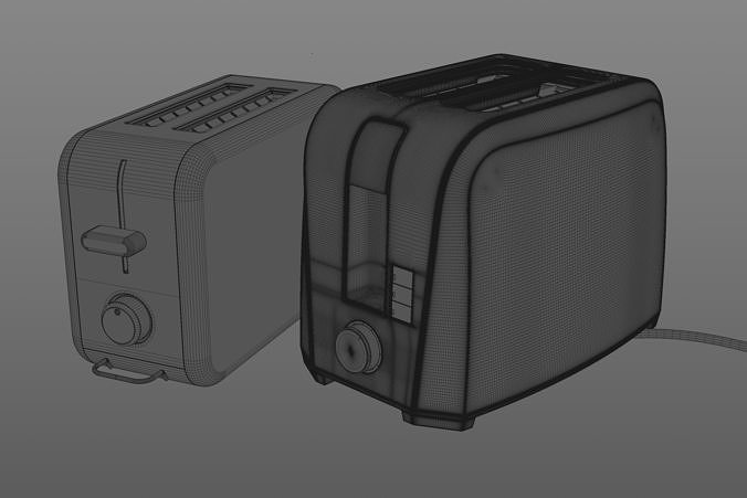 Toasters 3D model 7