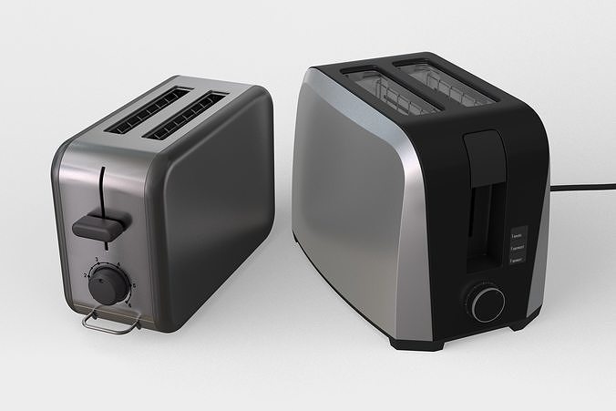 Toasters 3D model 2