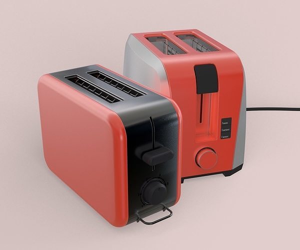 Toasters 3D model 6