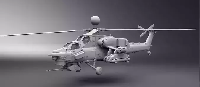 Mi28NM Night Hunter scale model 