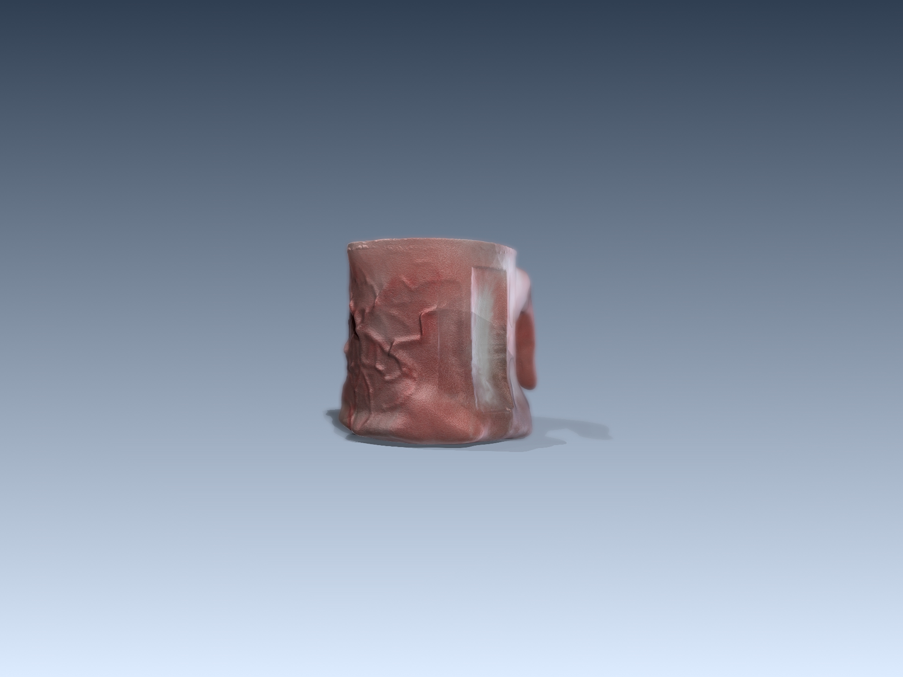 Tongue Mug Free 3D print model_4