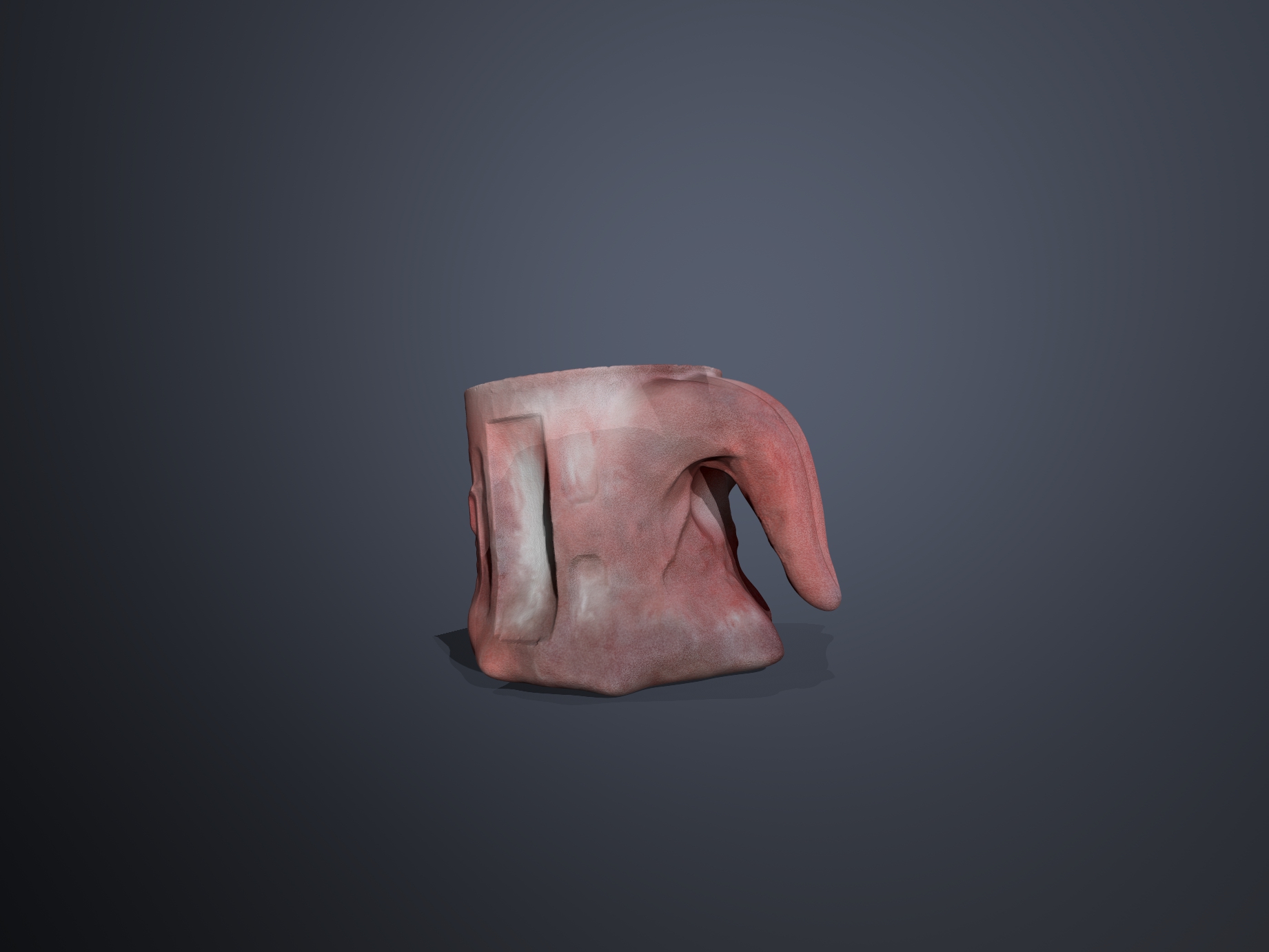 Tongue Mug Free 3D print model_3