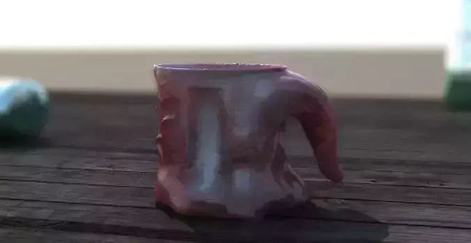 Tongue Mug Free 3D print model