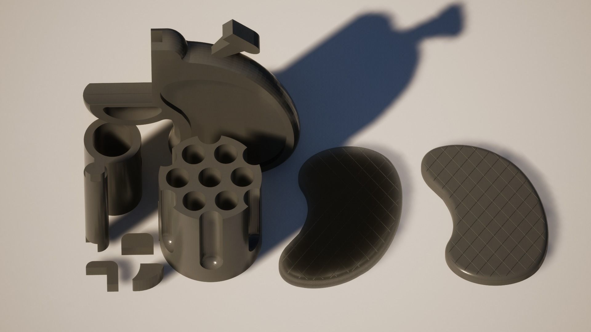 toon gun roger rabbiti reply 3D print model_1