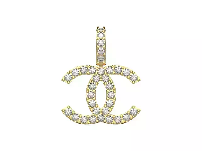 pendant code 136 3D print model