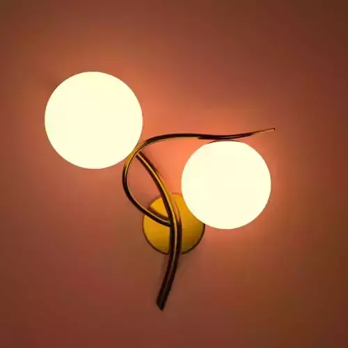 Golden Luxury Wall Light