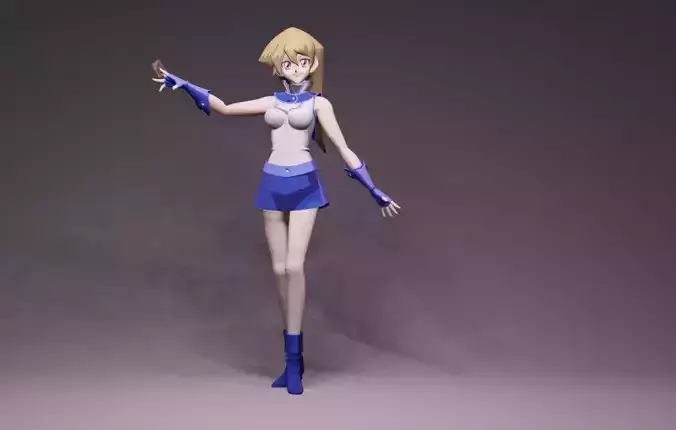 Anime Character - Yu-Gi-Oh Asuka Tenjoin