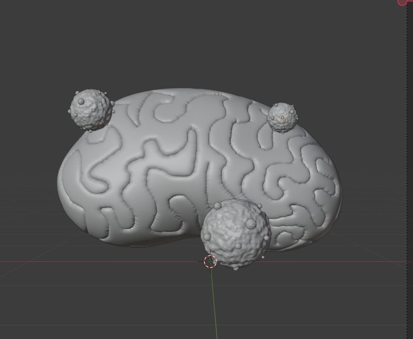 National cancer day Icon Pack Illustration  3D model_17