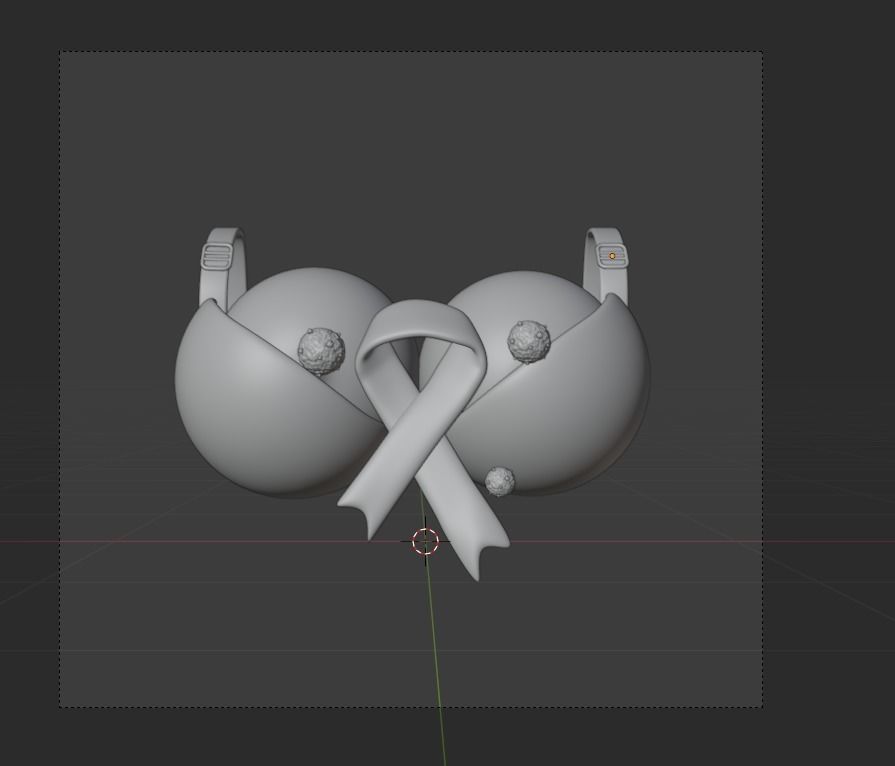 National cancer day Icon Pack Illustration  3D model_8