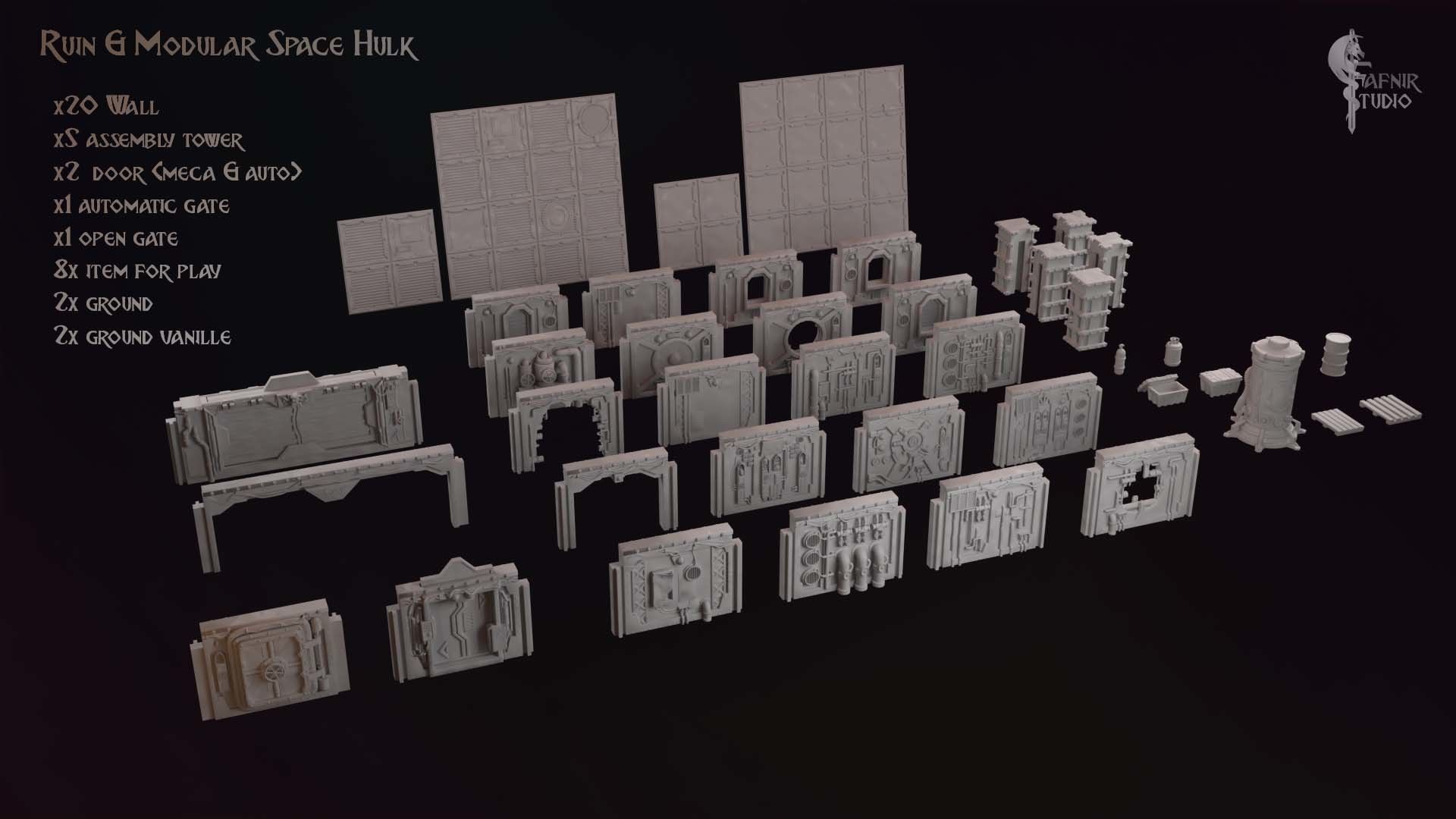 RUIN - ACTION BOARDING - KILL TEAM 3D print model_2