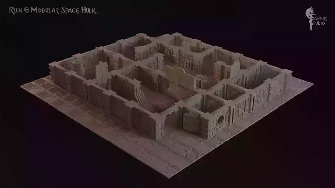 RUIN - ACTION BOARDING - KILL TEAM 3D print model