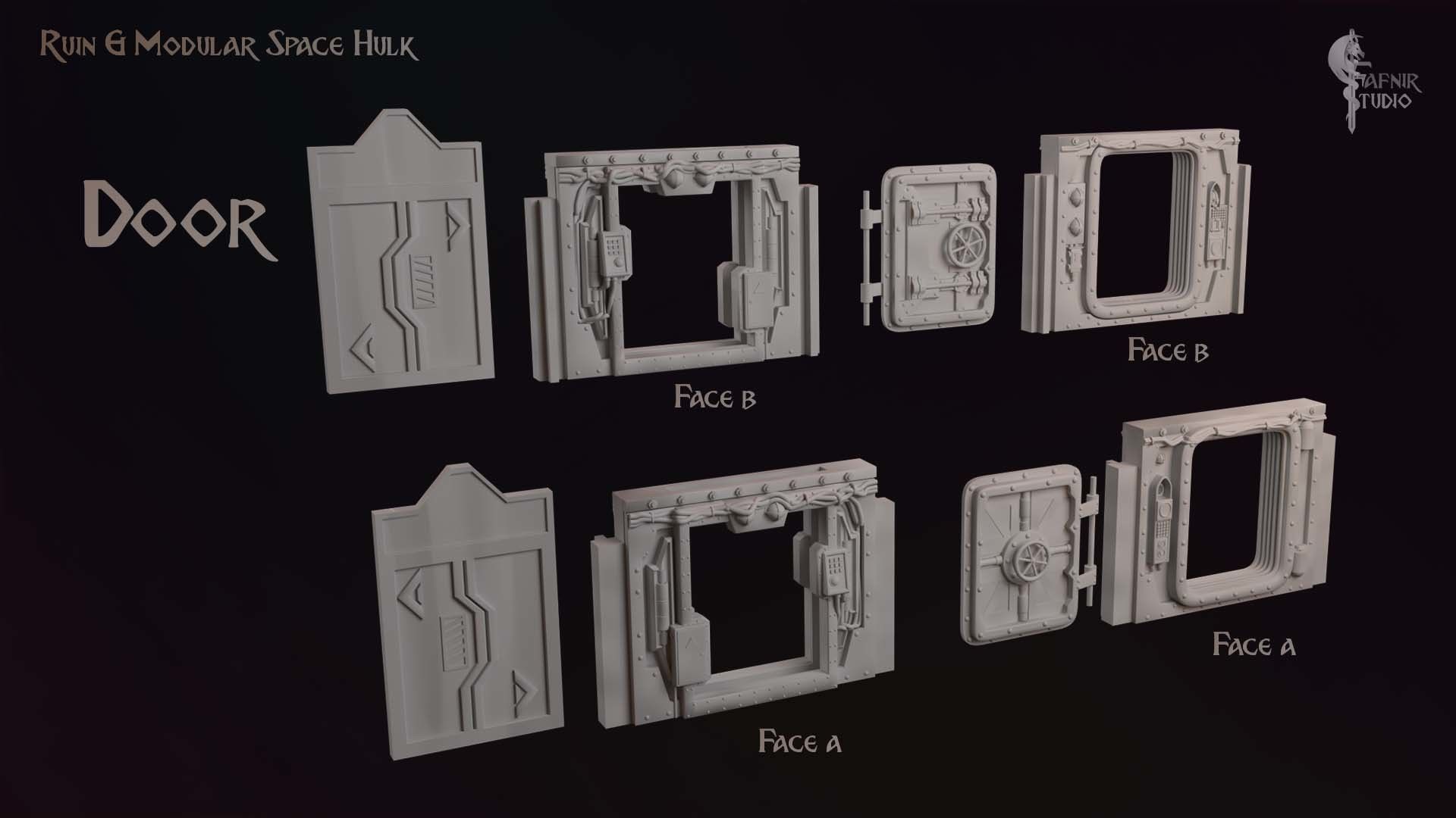 RUIN - ACTION BOARDING - KILL TEAM 3D print model_6