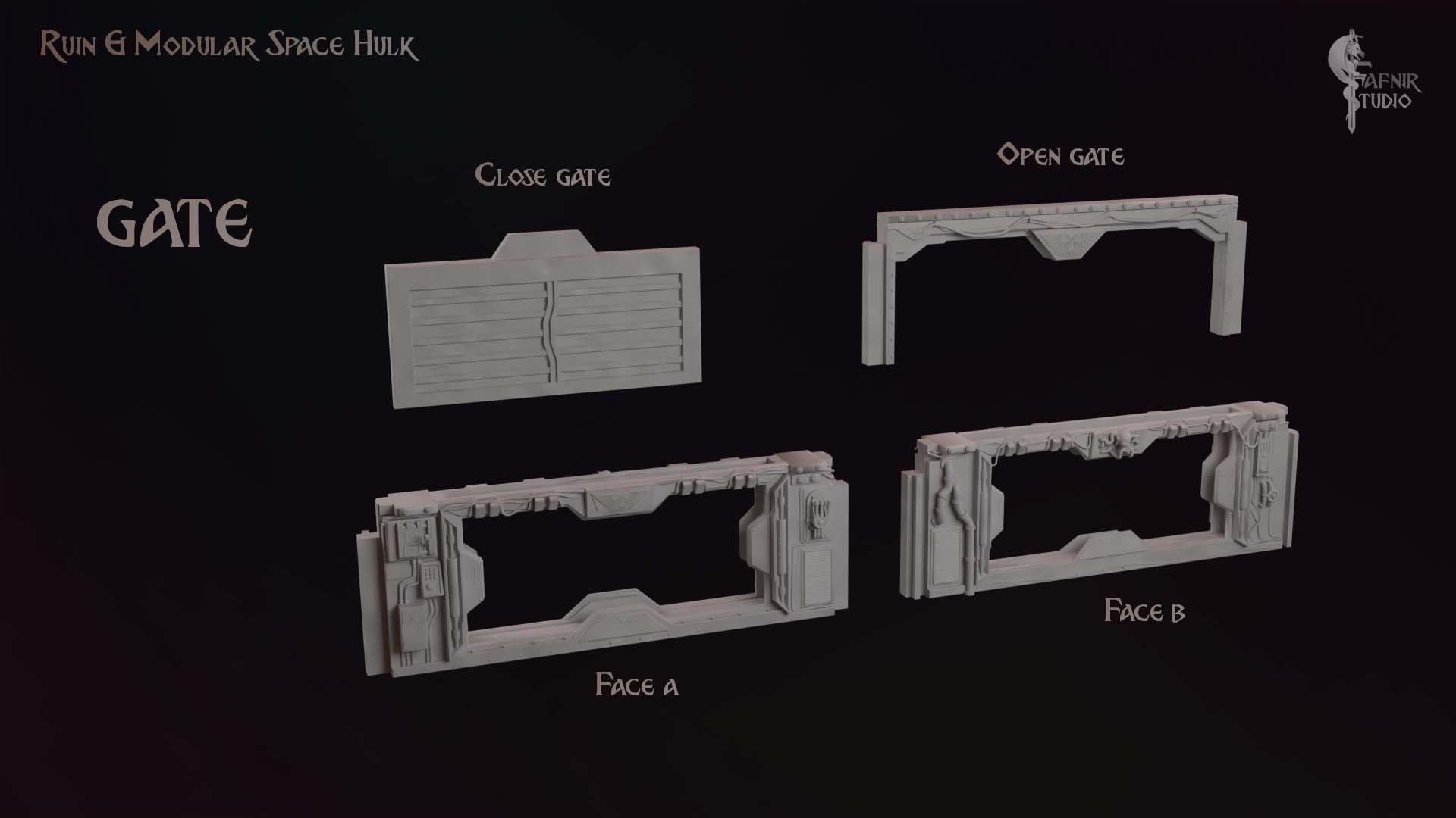 RUIN - ACTION BOARDING - KILL TEAM 3D print model_7