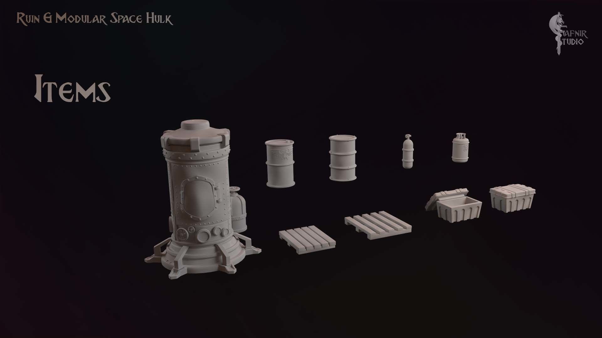 RUIN - ACTION BOARDING - KILL TEAM 3D print model_9