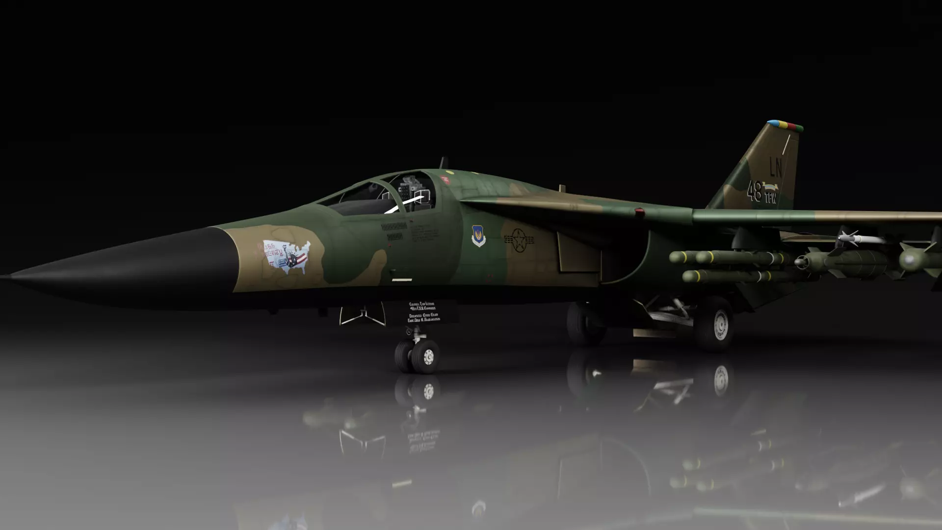General Dynamics F-111 3D model 3D model_0