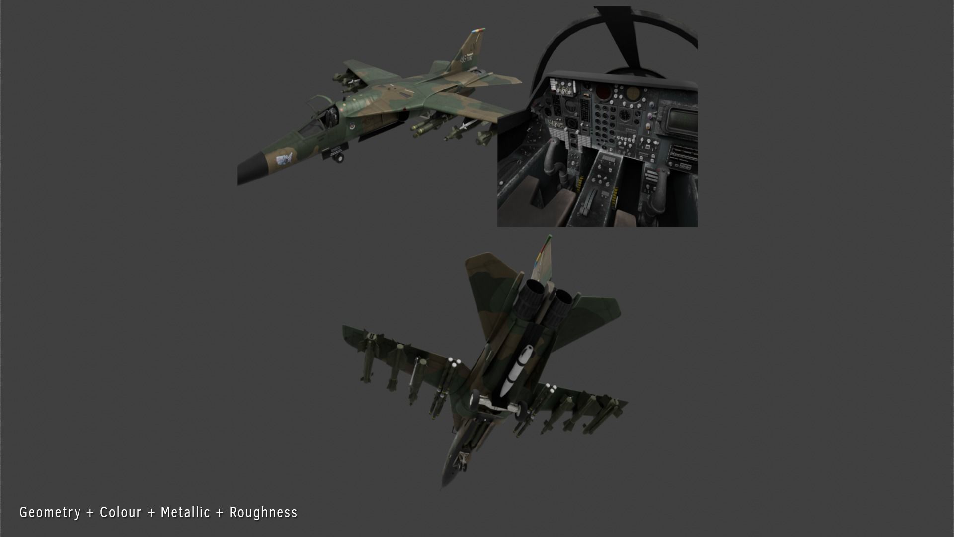 General Dynamics F-111 3D model 3D model_32