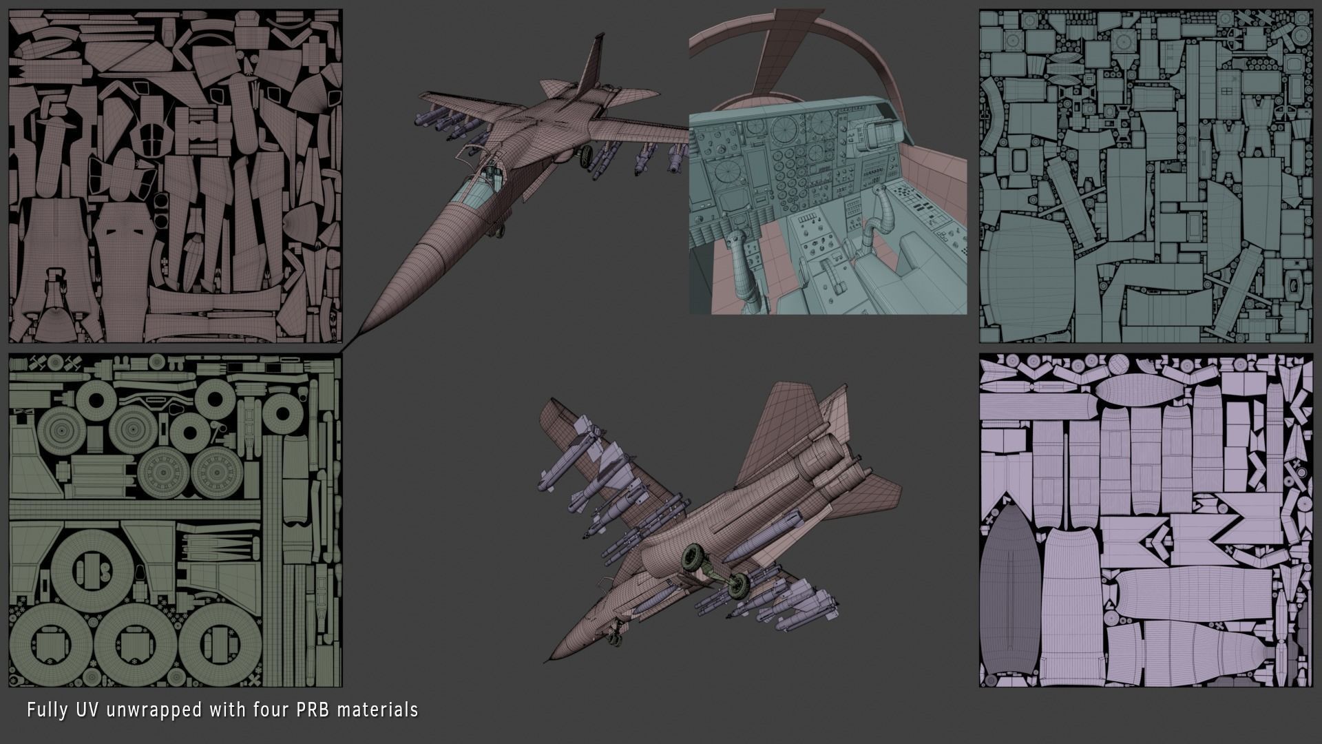 General Dynamics F-111 3D model 3D model_23