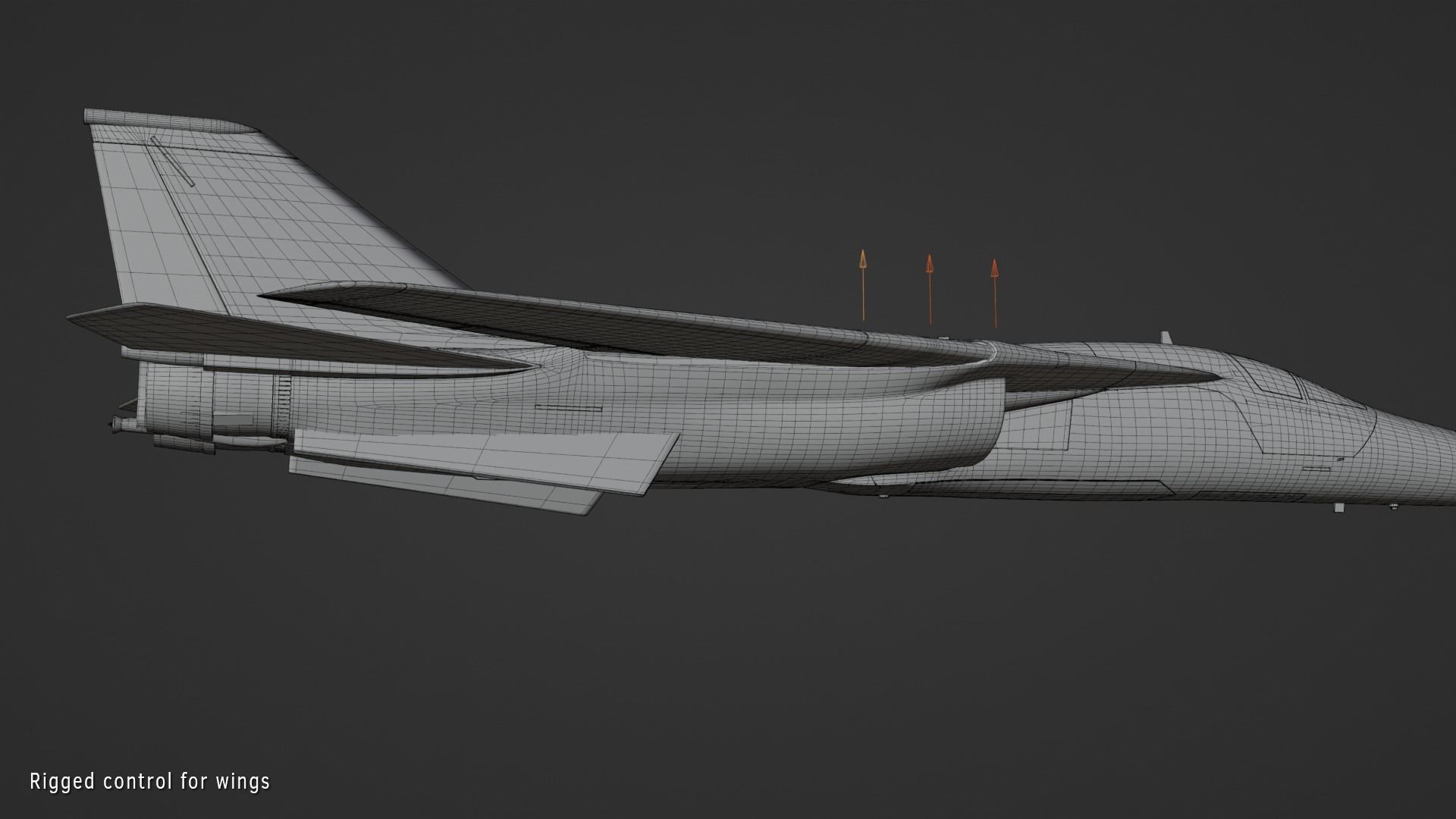 General Dynamics F-111 3D model 3D model_15