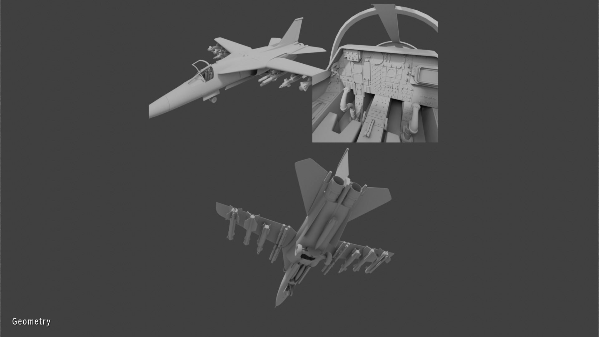 General Dynamics F-111 3D model 3D model_29