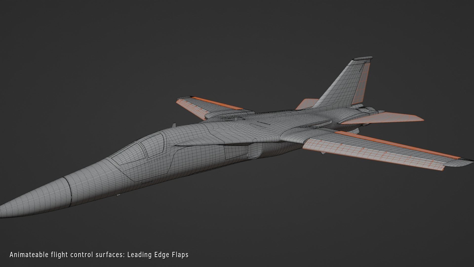 General Dynamics F-111 3D model 3D model_8