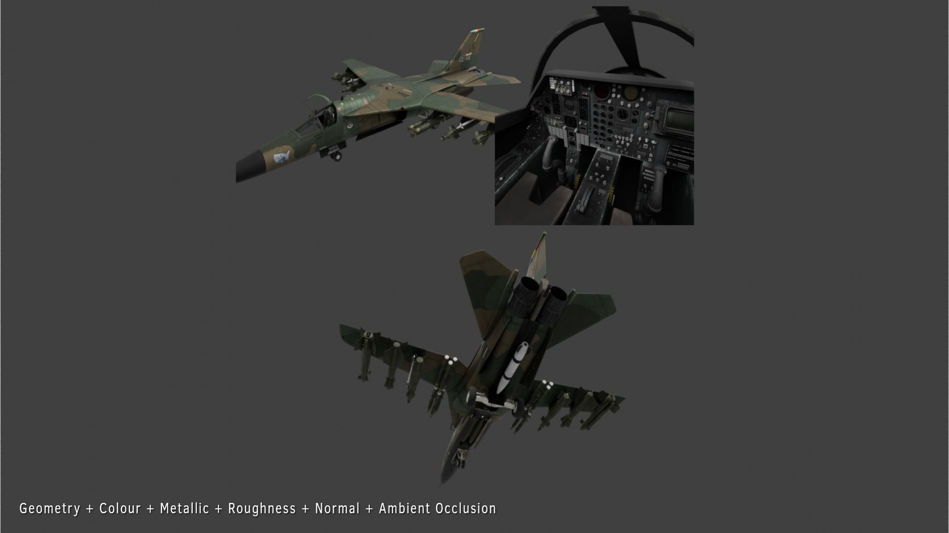 General Dynamics F-111 3D model 3D model_34