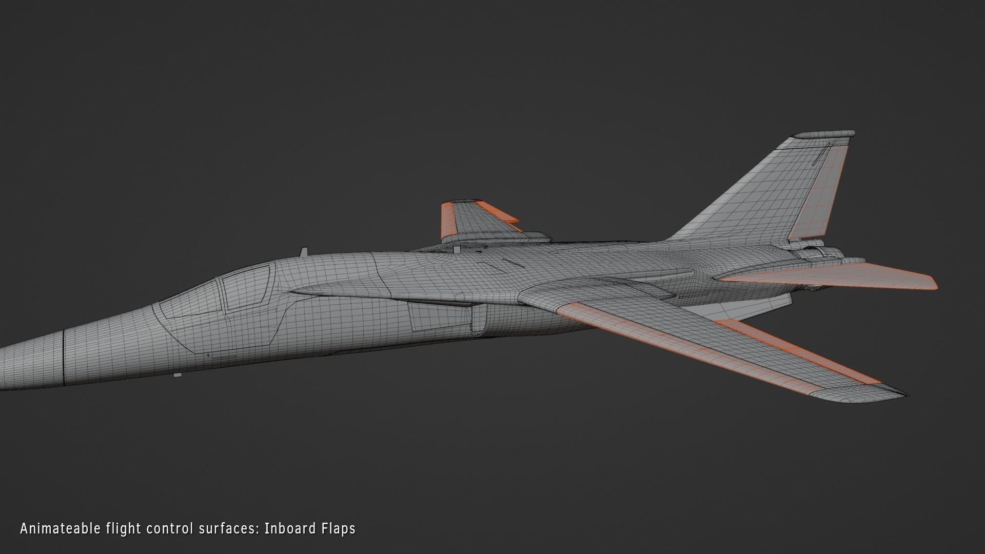 General Dynamics F-111 3D model 3D model_9