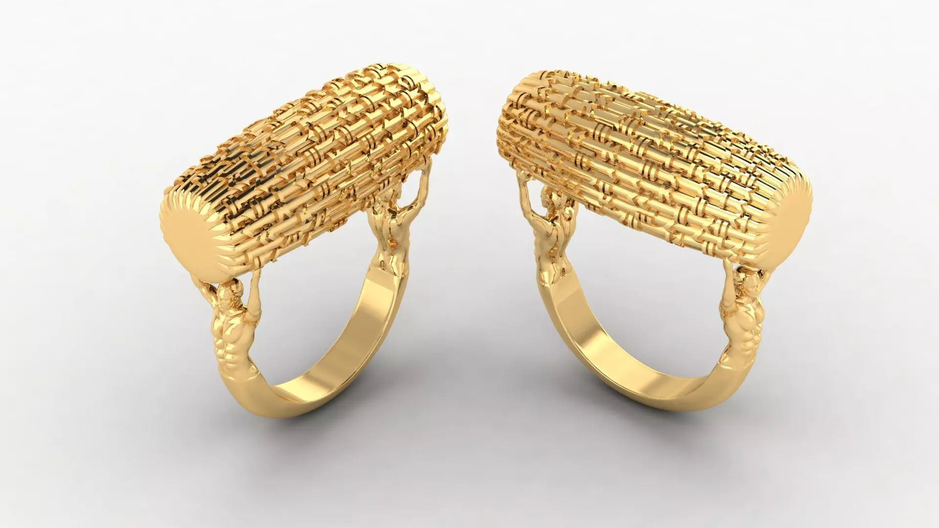 cyrus the great ring 3D print model