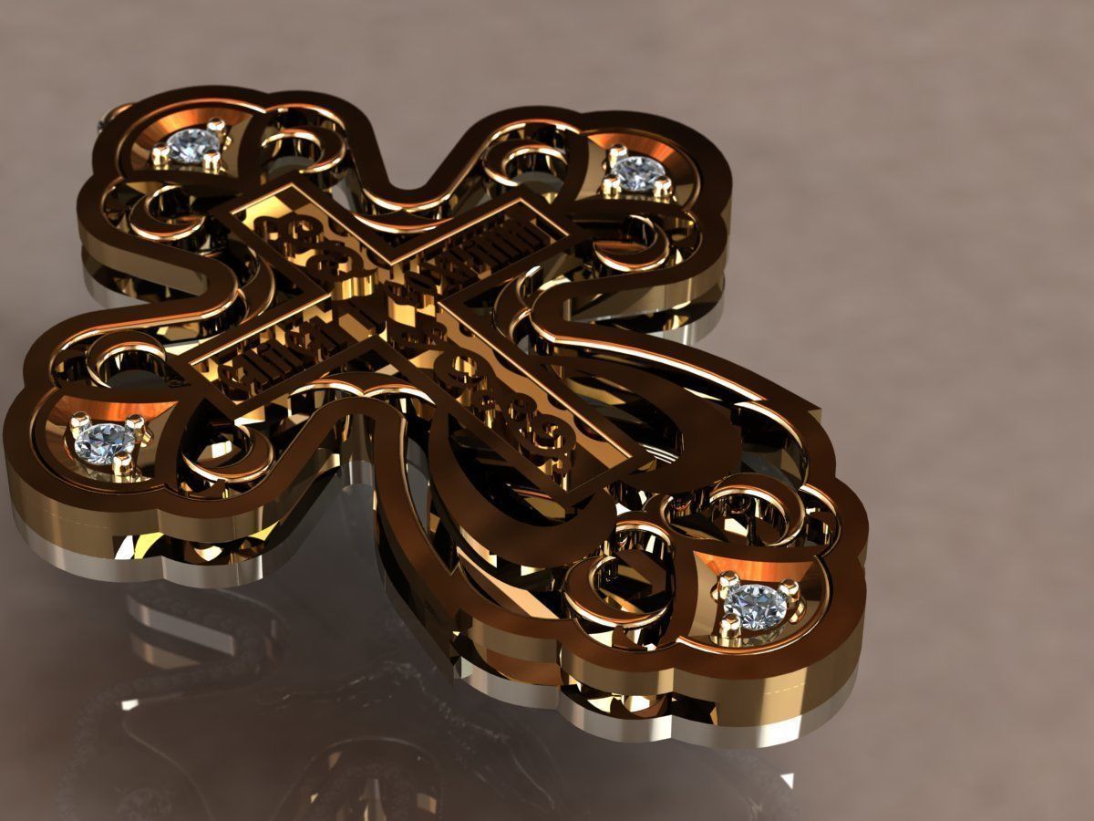 Krest cross 13 3D print model_8