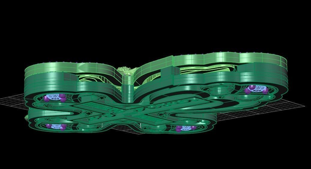 Krest cross 13 3D print model_4