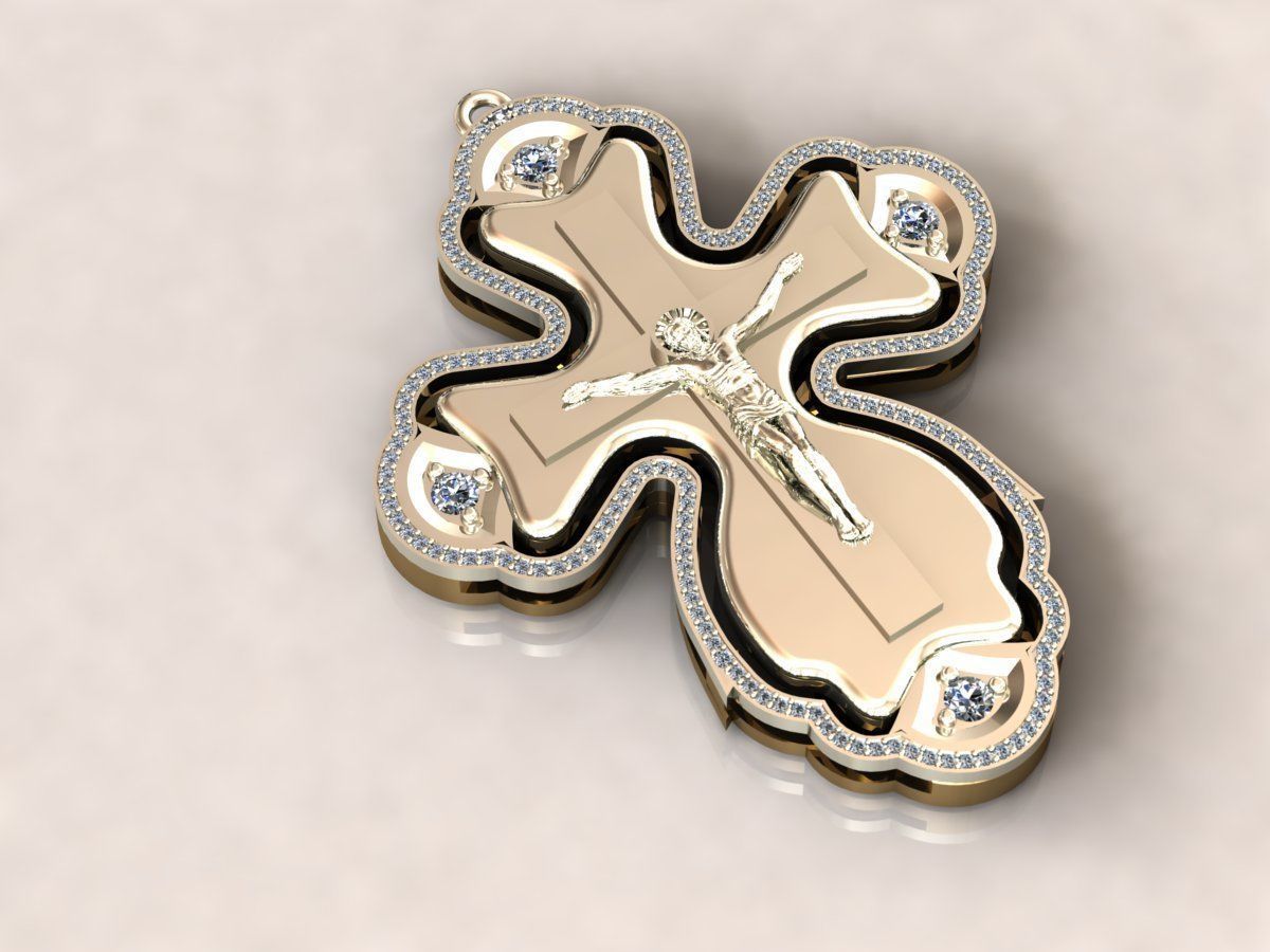 Krest cross 13 3D print model_1