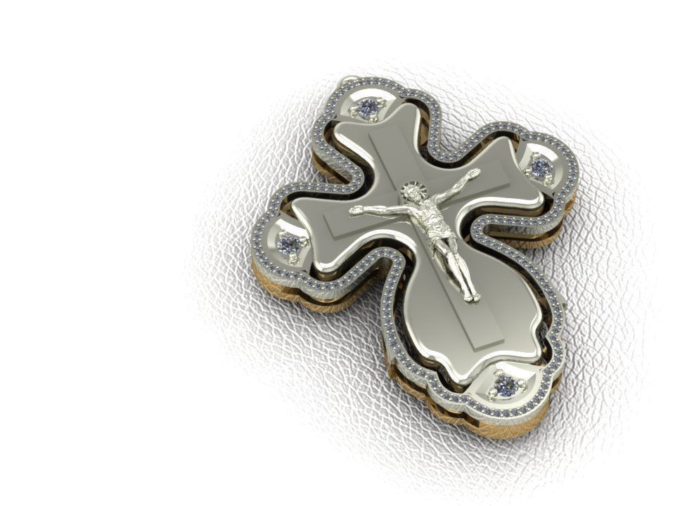 Krest cross 13 3D print model_12