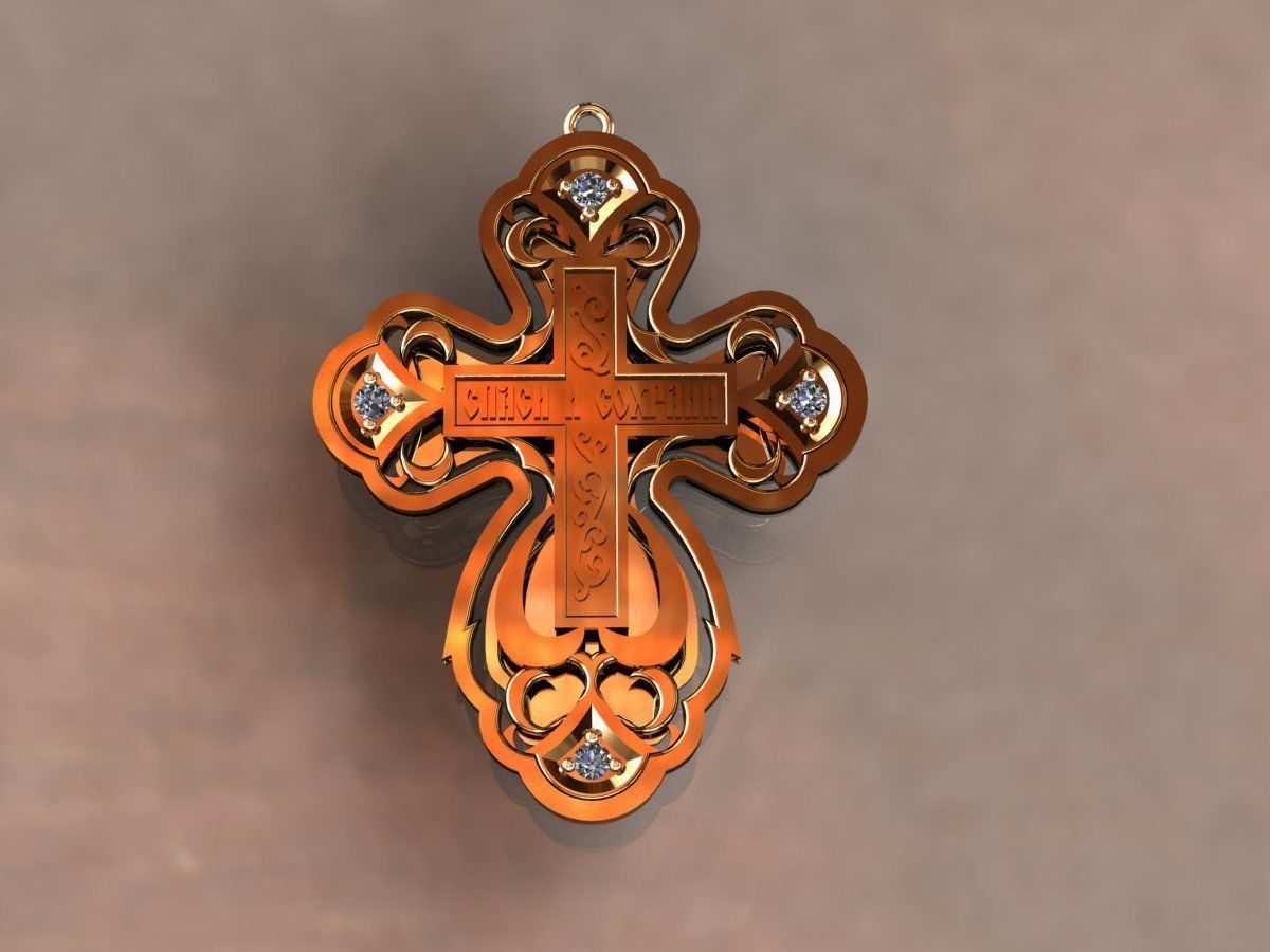 Krest cross 13 3D print model_9