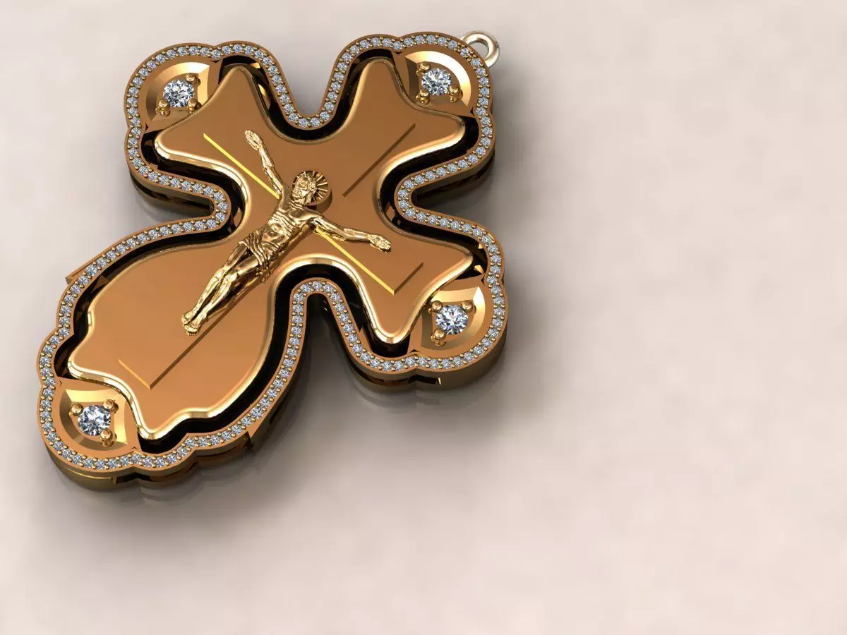 Krest cross 13 3D print model_0