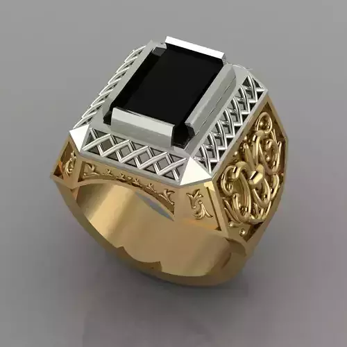 men signet ring mk0004