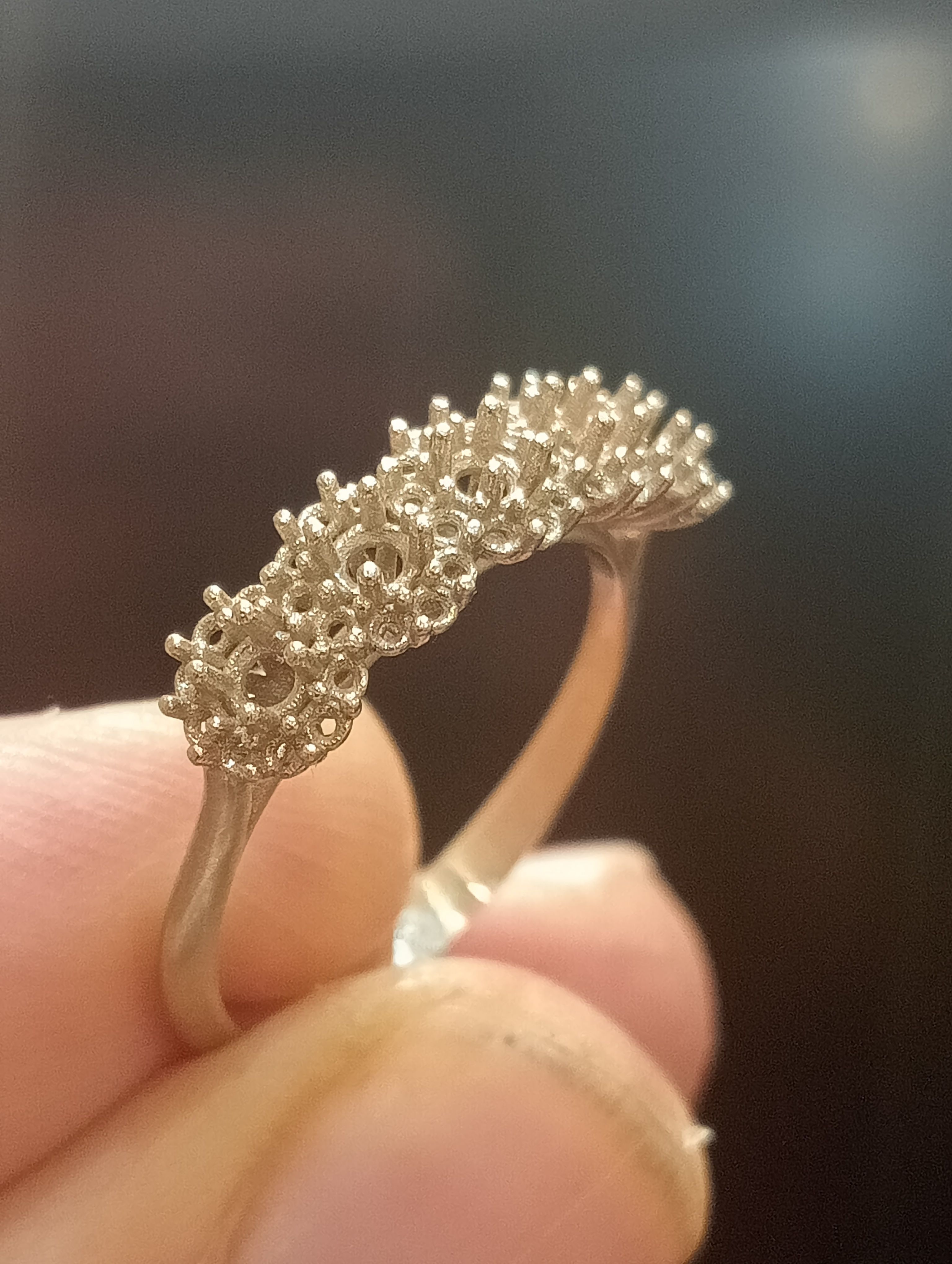 Cluster ring 2024-001 3D print model_9