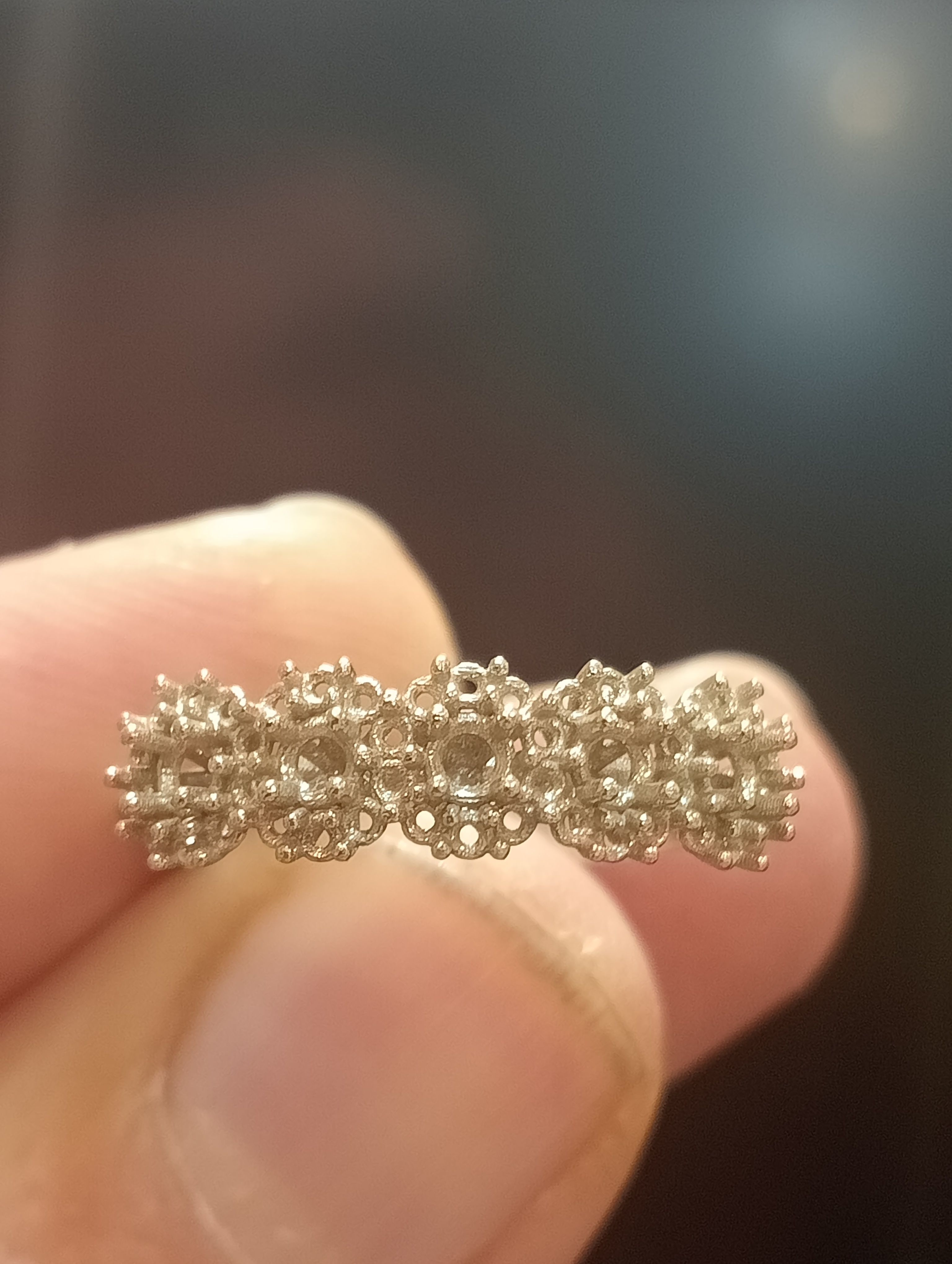 Cluster ring 2024-001 3D print model_7